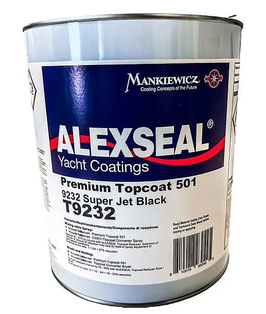 Alexseal Premium Topcoat 501, one gallon can